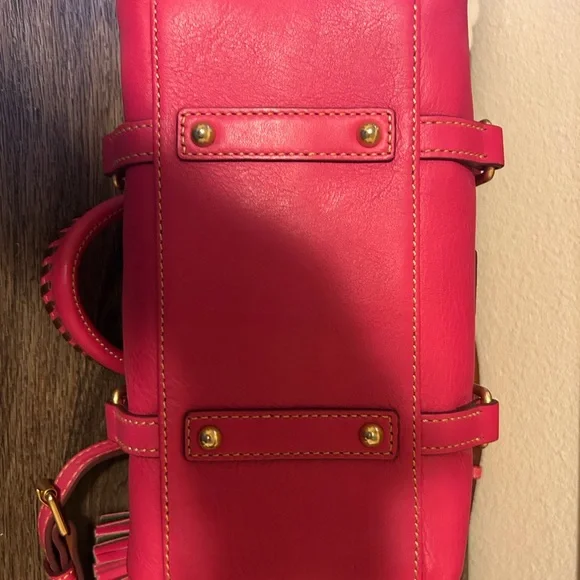 Dooney & Bourke Fuchsia Pink Florentine Satchel - Picture 10 of 16